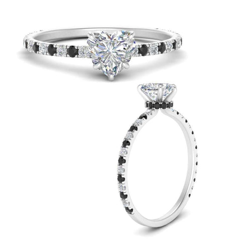 three-fourth-under-halo-heart-shaped-engagement-ring-with-black-diamond-in-FD9168HTRGBLACKANGLE3-NL-WG