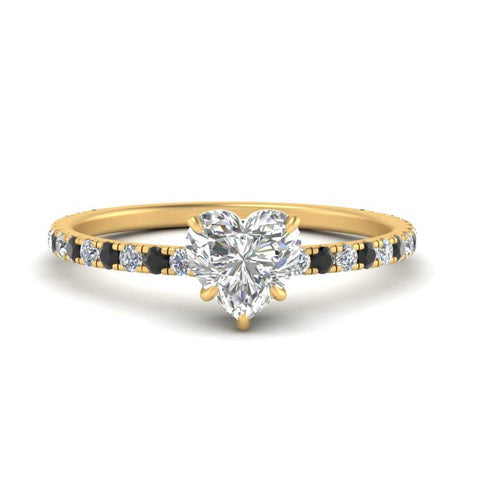 three-fourth-under-halo-heart-shaped-engagement-ring-with-black-diamond-in-FD9168HTRGBLACKANGLE3-NL-YG