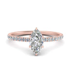 Load image into Gallery viewer, three-fourth-under-halo-marquise-cut-diamond-engagement-ring-in-FD9168MQRANGLE3-NL-RG
