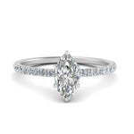 Load image into Gallery viewer, three-fourth-under-halo-marquise-cut-diamond-engagement-ring-in-FD9168MQRANGLE3-NL-WG
