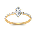 Load image into Gallery viewer, three-fourth-under-halo-marquise-cut-diamond-engagement-ring-in-FD9168MQRANGLE3-NL-YG
