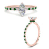 Load image into Gallery viewer, three-fourth-under-halo-marquise-cut-diamond-engagement-ring-with-emerald-in-FD9168MQRGEMGRANGLE3-NL-RG