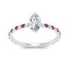 Load image into Gallery viewer, three-fourth-under-halo-marquise-cut-diamond-engagement-ring-with-pink-sapphire-in-FD9168MQRGSADRPIANGLE3-NL-WG