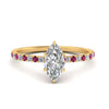 Load image into Gallery viewer, three-fourth-under-halo-marquise-cut-diamond-engagement-ring-with-pink-sapphire-in-FD9168MQRGSADRPIANGLE3-NL-YG