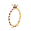 Load image into Gallery viewer, three-fourth-under-halo-marquise-cut-diamond-engagement-ring-with-pink-sapphire-in-FD9168MQRGSADRPIANGLE3-NL-YG