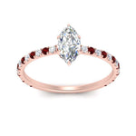 Load image into Gallery viewer, three-fourth-under-halo-marquise-cut-diamond-engagement-ring-with-ruby-in-FD9168MQRGRUDRANGLE3-NL-RG
