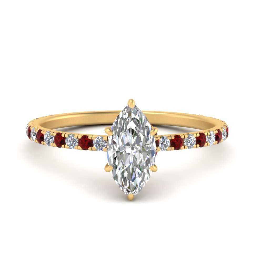 three-fourth-under-halo-marquise-cut-diamond-engagement-ring-with-ruby-in-FD9168MQRGRUDRANGLE3-NL-YG