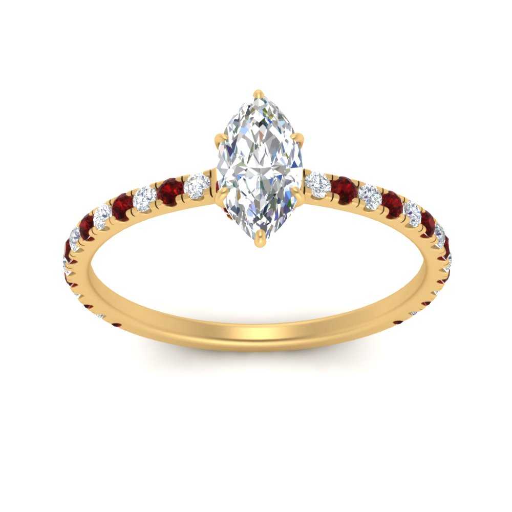 three-fourth-under-halo-marquise-cut-diamond-engagement-ring-with-ruby-in-FD9168MQRGRUDRANGLE3-NL-YG