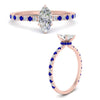 Load image into Gallery viewer, three-fourth-under-halo-marquise-cut-diamond-engagement-ring-with-sapphire-in-FD9168MQRGSABLANGLE3-NL-RG