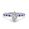 Load image into Gallery viewer, three-fourth-under-halo-marquise-cut-diamond-engagement-ring-with-sapphire-in-FD9168MQRGSABLANGLE3-NL-WG