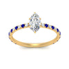 Load image into Gallery viewer, three-fourth-under-halo-marquise-cut-diamond-engagement-ring-with-sapphire-in-FD9168MQRGSABLANGLE3-NL-YG