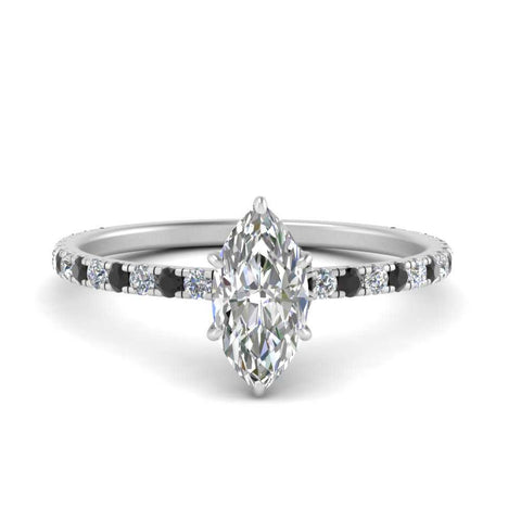 three-fourth-under-halo-marquise-cut-engagement-ring-with-black-diamond-in-FD9168MQRGBLACKANGLE3-NL-WG