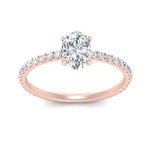Load image into Gallery viewer, three-fourth-under-halo-oval-shaped-diamond-engagement-ring-in-FD9168OVRANGLE3-NL-RG
