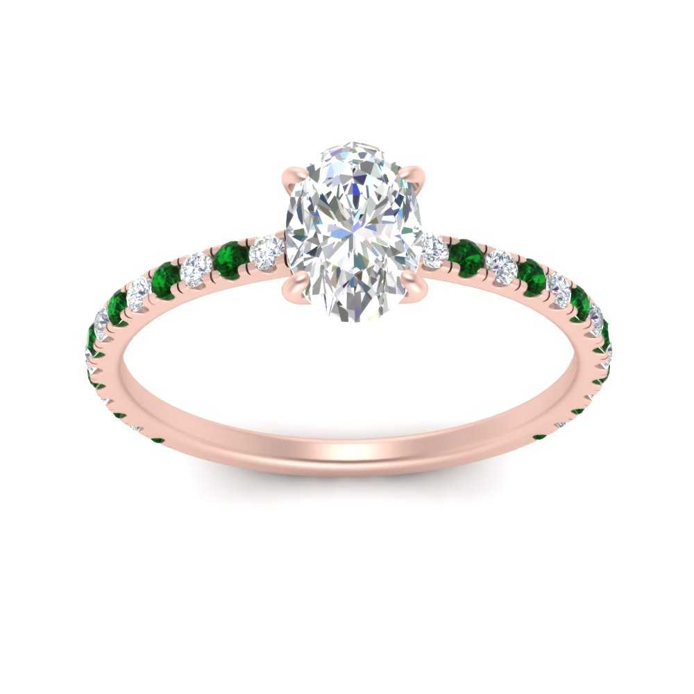 three-fourth-under-halo-oval-shaped-diamond-engagement-ring-with-emerald-in-FD9168OVRGEMGRANGLE3-NL-RG