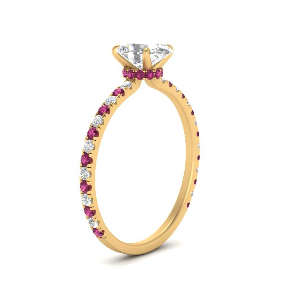 three-fourth-under-halo-oval-shaped-diamond-engagement-ring-with-pink-sapphire-in-FD9168OVRGSADRPIANGLE3-NL-YG