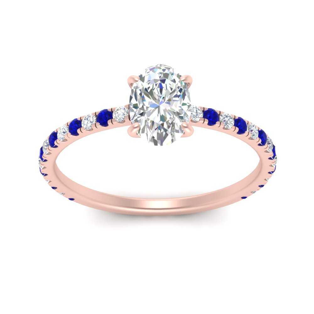 three-fourth-under-halo-oval-shaped-diamond-engagement-ring-with-sapphire-in-FD9168OVRGSABLANGLE3-NL-RG
