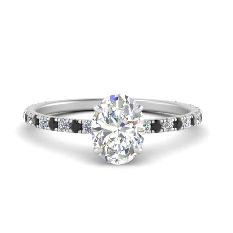 three-fourth-under-halo-oval-shaped-engagement-ring-with-black-diamond-in-FD9168OVRGBLACKANGLE3-NL-WG