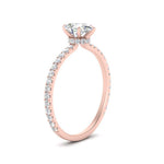 Load image into Gallery viewer, three-fourth-under-halo-pear-shaped-diamond-engagement-ring-in-FD9168PERANGLE3-NL-RG