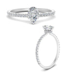 Load image into Gallery viewer, three-fourth-under-halo-pear-shaped-diamond-engagement-ring-in-FD9168PERANGLE3-NL-WG
