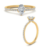 Load image into Gallery viewer, three-fourth-under-halo-pear-shaped-diamond-engagement-ring-in-FD9168PERANGLE3-NL-YG