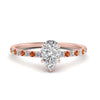 Load image into Gallery viewer, three-fourth-under-halo-pear-shaped-diamond-engagement-ring-with-orange-sapphire-in-FD9168PERGSAORANGLE3-NL-RG