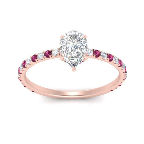 three-fourth-under-halo-pear-shaped-diamond-engagement-ring-with-pink-sapphire-in-FD9168PERGSADRPIANGLE3-NL-RG
