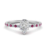 Load image into Gallery viewer, three-fourth-under-halo-pear-shaped-diamond-engagement-ring-with-pink-sapphire-in-FD9168PERGSADRPIANGLE3-NL-WG