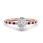 Load image into Gallery viewer, three-fourth-under-halo-pear-shaped-diamond-engagement-ring-with-ruby-in-FD9168PERGRUDRANGLE3-NL-RG