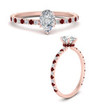Load image into Gallery viewer, three-fourth-under-halo-pear-shaped-diamond-engagement-ring-with-ruby-in-FD9168PERGRUDRANGLE3-NL-RG
