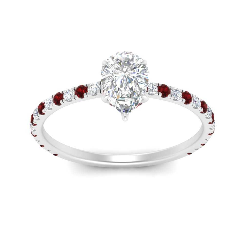 three-fourth-under-halo-pear-shaped-diamond-engagement-ring-with-ruby-in-FD9168PERGRUDRANGLE3-NL-WG