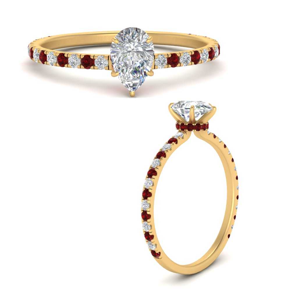 three-fourth-under-halo-pear-shaped-diamond-engagement-ring-with-ruby-in-FD9168PERGRUDRANGLE3-NL-YG