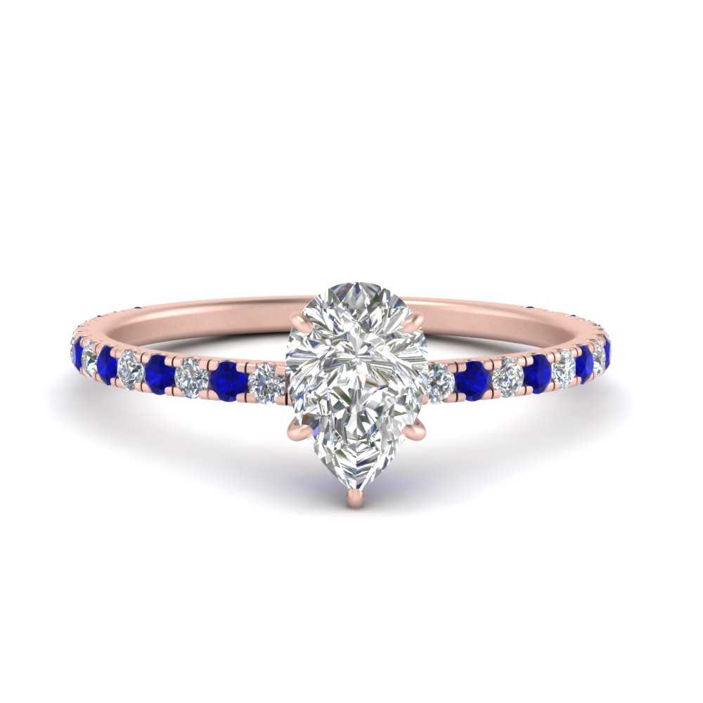 three-fourth-under-halo-pear-shaped-diamond-engagement-ring-with-sapphire-in-FD9168PERGSABLANGLE3-NL-RG
