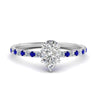 Load image into Gallery viewer, three-fourth-under-halo-pear-shaped-diamond-engagement-ring-with-sapphire-in-FD9168PERGSABLANGLE3-NL-WG