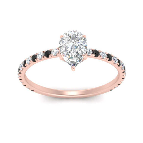 three-fourth-under-halo-pear-shaped-engagement-ring-with-black-diamond-in-FD9168PERGBLACKANGLE3-NL-RG