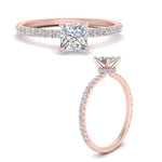 Load image into Gallery viewer, three-fourth-under-halo-princess-cut-diamond-engagement-ring-in-FD9168PRRANGLE3-NL-RG
