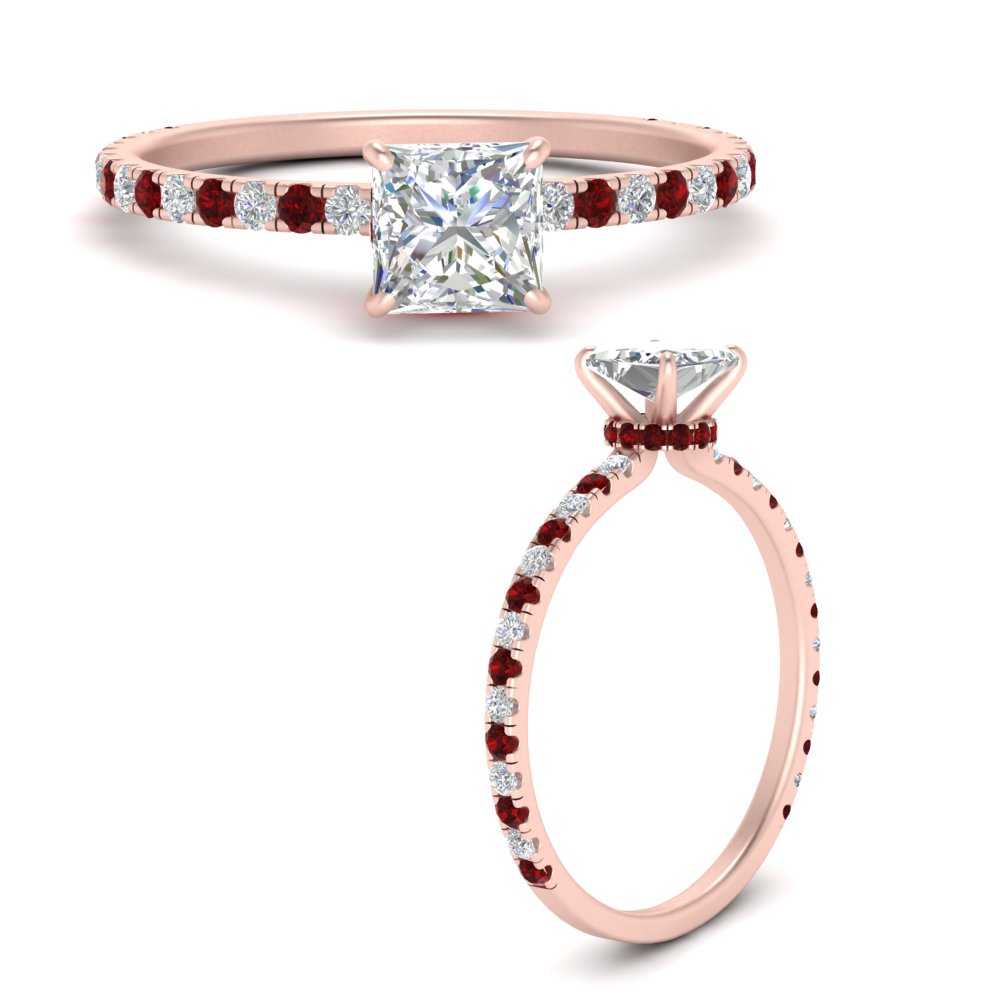 three-fourth-under-halo-princess-cut-diamond-engagement-ring-with-ruby-in-FD9168PRRGRUDRANGLE3-NL-RG