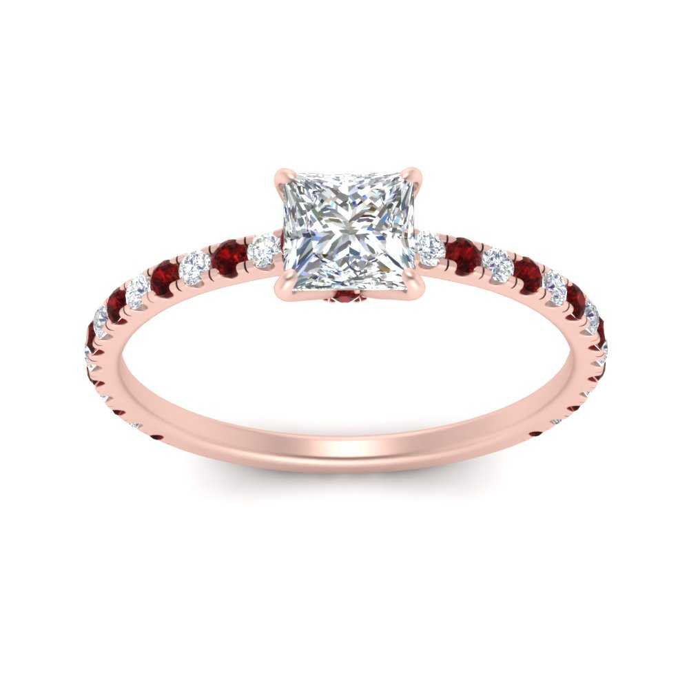 three-fourth-under-halo-princess-cut-diamond-engagement-ring-with-ruby-in-FD9168PRRGRUDRANGLE3-NL-RG