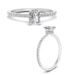 Load image into Gallery viewer, three-fourth-under-halo-radiant-cut-diamond-engagement-ring-in-FD9168RARANGLE3-NL-WG
