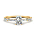 Load image into Gallery viewer, three-fourth-under-halo-radiant-cut-diamond-engagement-ring-in-FD9168RARANGLE3-NL-YG
