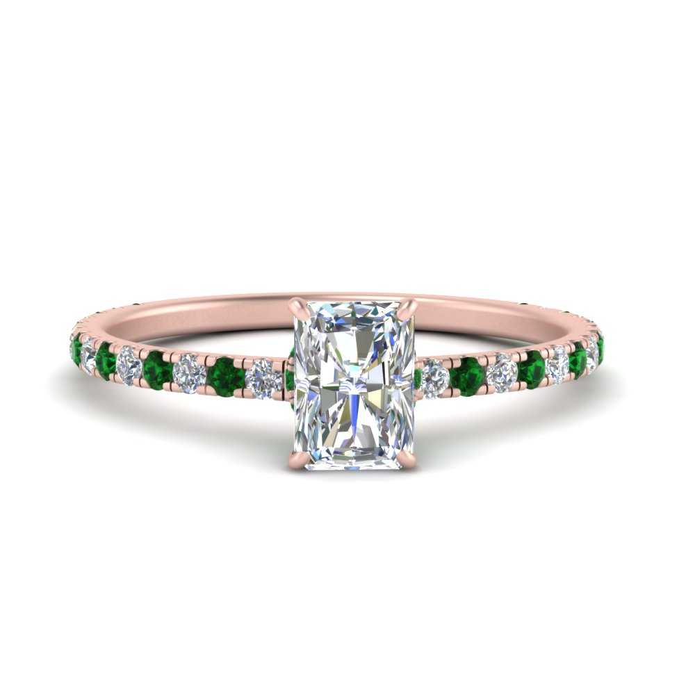 three-fourth-under-halo-radiant-cut-diamond-engagement-ring-with-emerald-in-FD9168RARGEMGRANGLE3-NL-RG