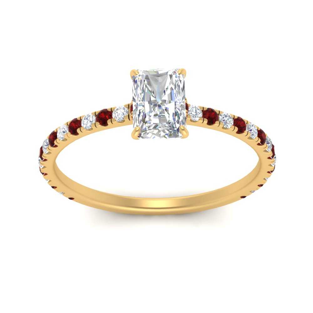 three-fourth-under-halo-radiant-cut-diamond-engagement-ring-with-ruby-in-FD9168RARGRUDRANGLE3-NL-YG