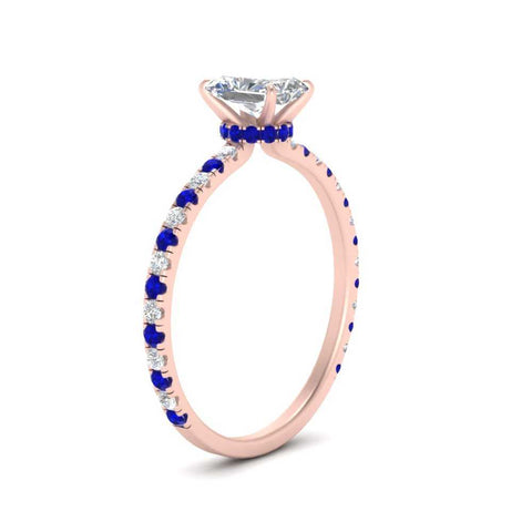 three-fourth-under-halo-radiant-cut-diamond-engagement-ring-with-sapphire-in-FD9168RARGSABLANGLE3-NL-RG