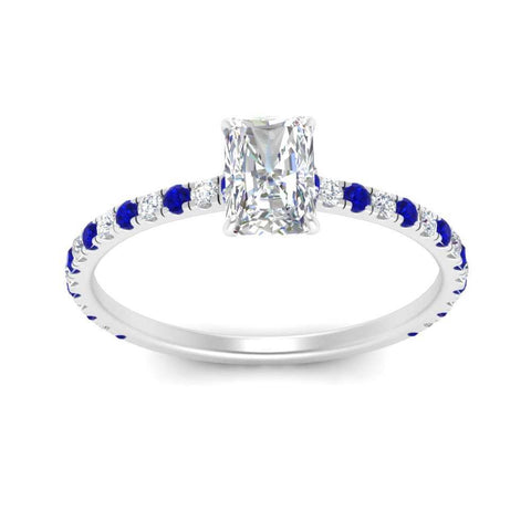 three-fourth-under-halo-radiant-cut-diamond-engagement-ring-with-sapphire-in-FD9168RARGSABLANGLE3-NL-WG
