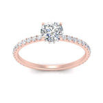 Load image into Gallery viewer, three-fourth-under-halo-round-cut-diamond-engagement-ring-in-FD9168RORANGLE3-NL-RG
