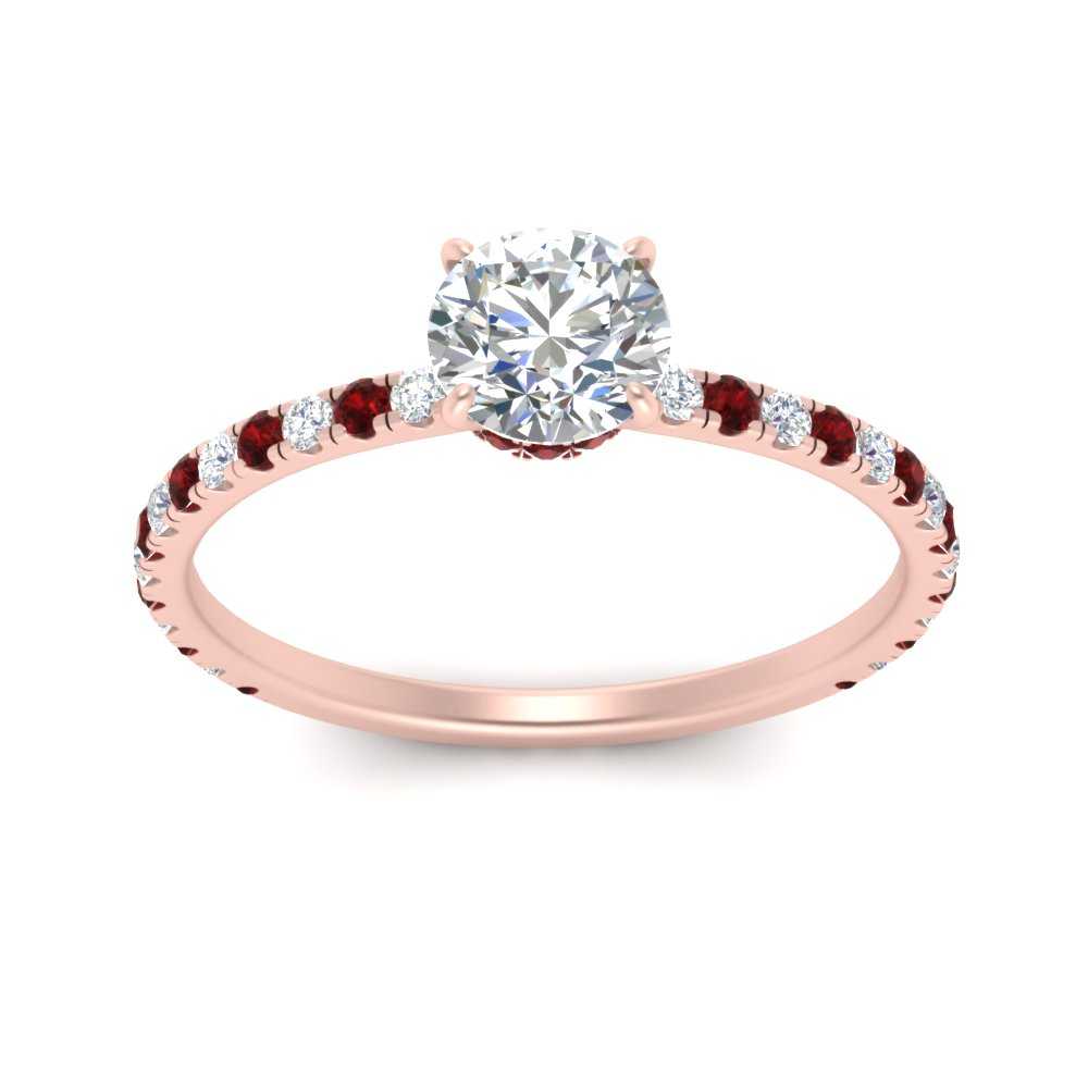 three-fourth-under-halo-round-cut-diamond-engagement-ring-with-ruby-in-FD9168RORGRUDRANGLE3-NL-RG
