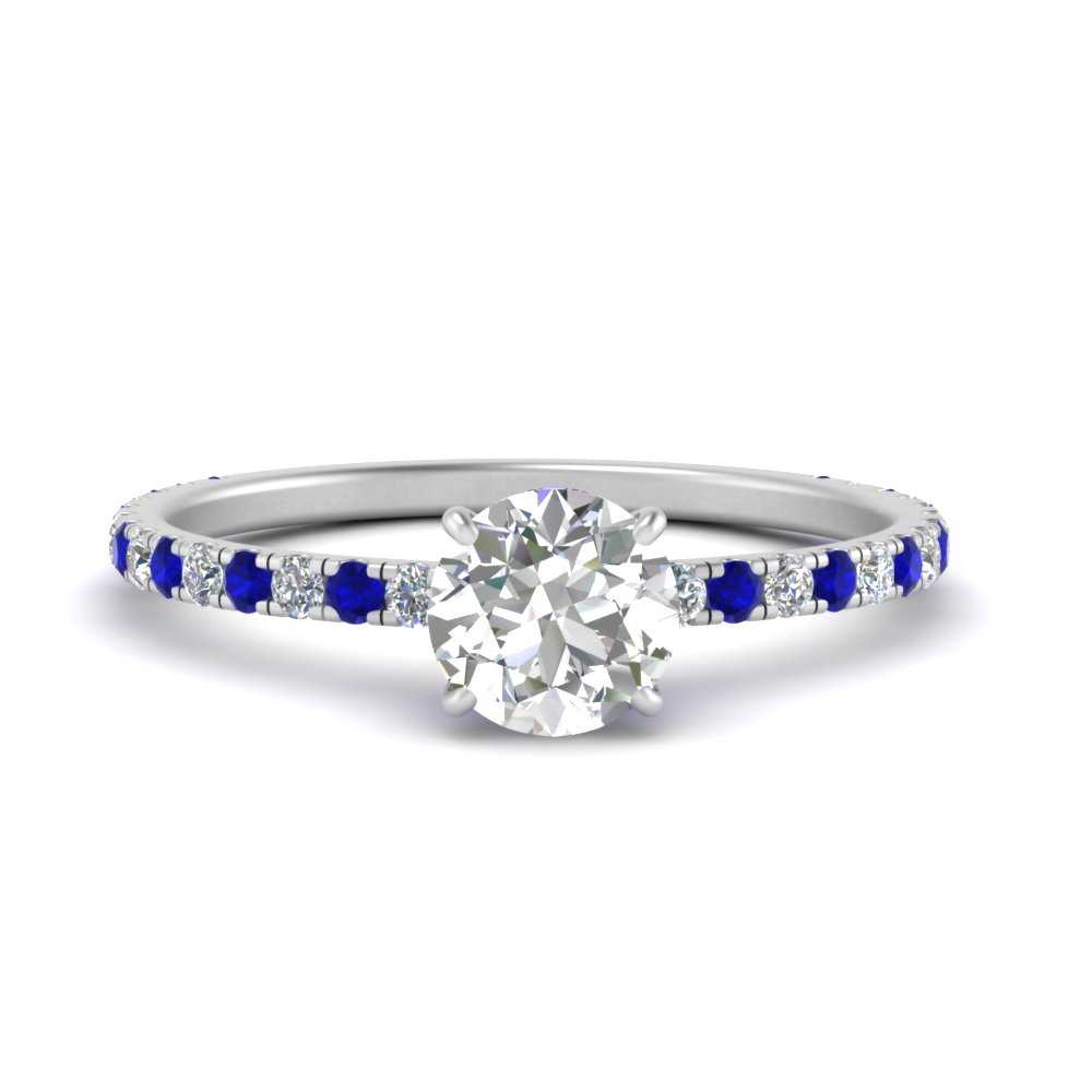 three-fourth-under-halo-round-cut-diamond-engagement-ring-with-sapphire-in-FD9168RORGSABLANGLE3-NL-WG
