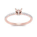 Load image into Gallery viewer, three-fourth-under-halo-semi-mount-diamond-engagement-ring-in-FD9168SMRANGLE3-NL-RG
