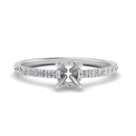 Load image into Gallery viewer, three-fourth-under-halo-semi-mount-diamond-engagement-ring-in-FD9168SMRANGLE3-NL-WG
