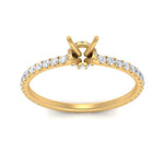 Load image into Gallery viewer, three-fourth-under-halo-semi-mount-diamond-engagement-ring-in-FD9168SMRANGLE3-NL-YG
