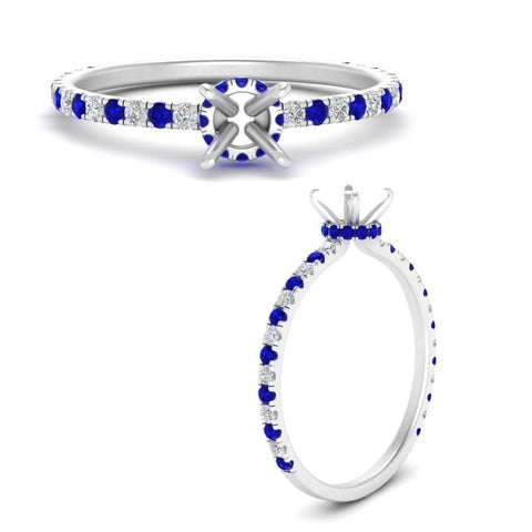 three-fourth-under-halo-semi-mount-diamond-engagement-ring-with-sapphire-in-FD9168SMRGSABLANGLE3-NL-WG
